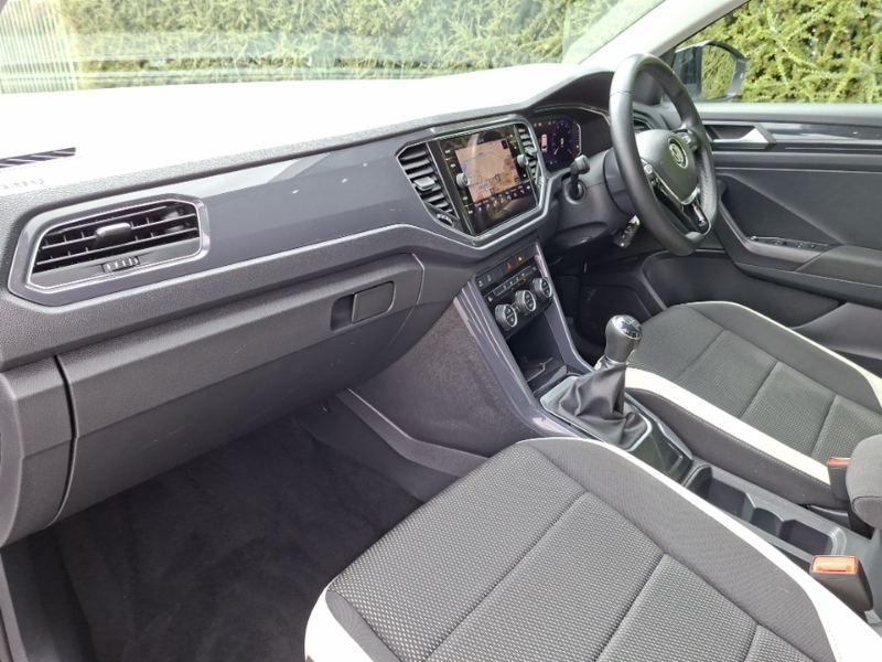 Volkswagen T-Roc 1.5 Tsi Evo Sel White #5