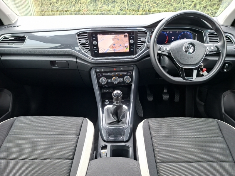 Volkswagen T-Roc 1.5 Tsi Evo Sel White #3