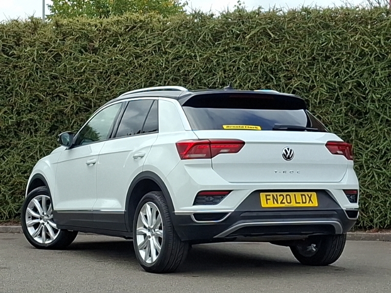 Volkswagen T-Roc 1.5 Tsi Evo Sel White #2
