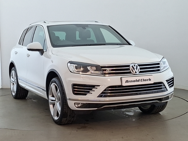 Volkswagen Touareg 3.0 V6 Tdi Bmt 262 R-line Plus Tip White
