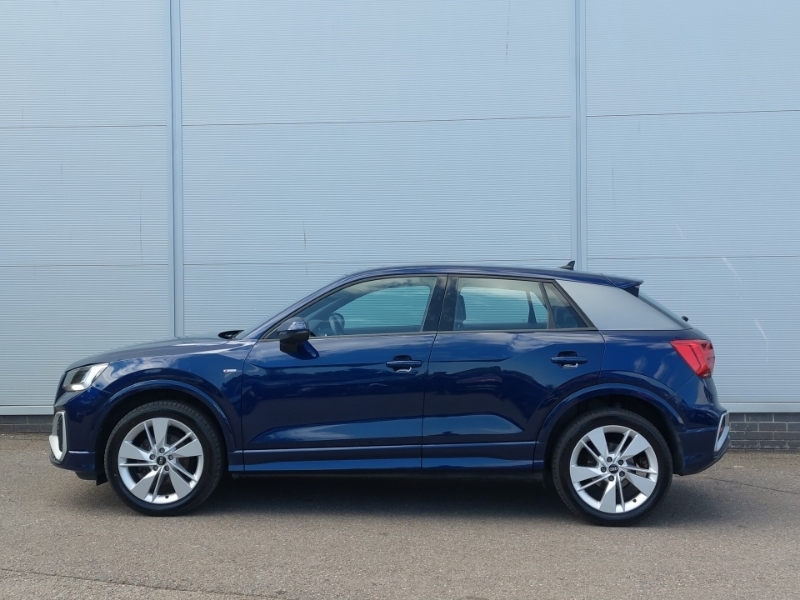 Audi Q2 30 Tfsi S Line KJ21JZA Blue #4