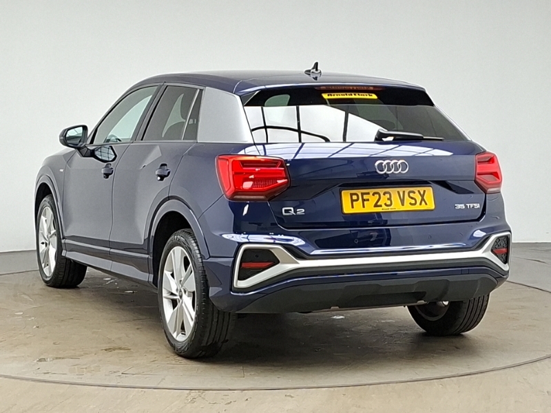 Audi Q2 35 Tfsi S Line PF23VSX Blue #2