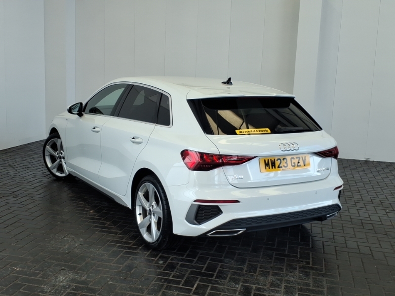 Audi A3 30 Tfsi S Line S Tronic White #2