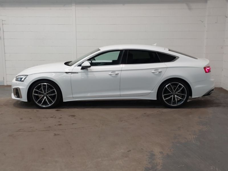 Audi A5 35 Tdi S Line S Tronic YE20PKK White #4