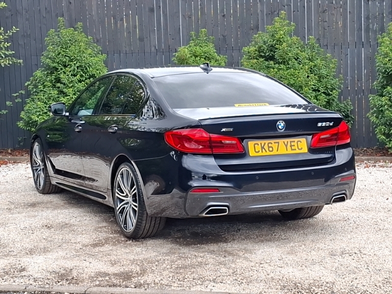 BMW 5 Series 530D Xdrive M Sport Black #2
