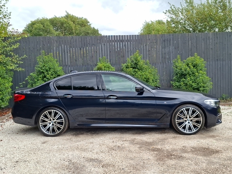 BMW 5 Series 530D Xdrive M Sport Black #3