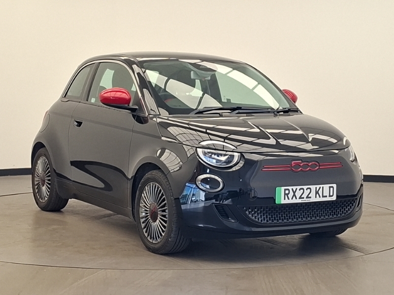 Fiat 500 70Kw Red 24Kwh Black