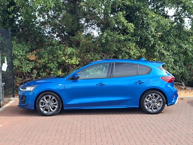 Ford Focus 1.0 Ecoboost Hybrid Mhev St-line FP24OFH Blue #4