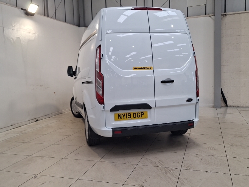 Ford Transit Custom 2.0 Ecoblue 130Ps High Roof Trend Van NY19OGP White #2