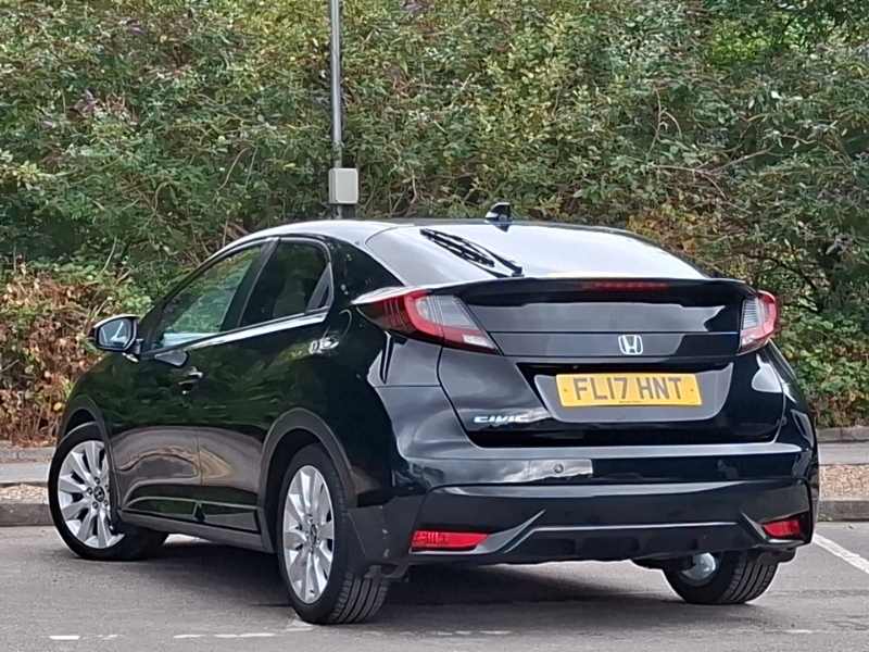 Honda Civic 1.8 I-vtec Sr Dasp FL17HNT Black #2