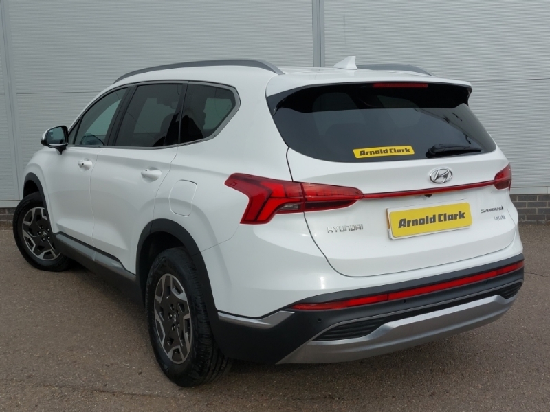 Hyundai Santa Fe 1.6 Tgdi Hybrid Premium White #2