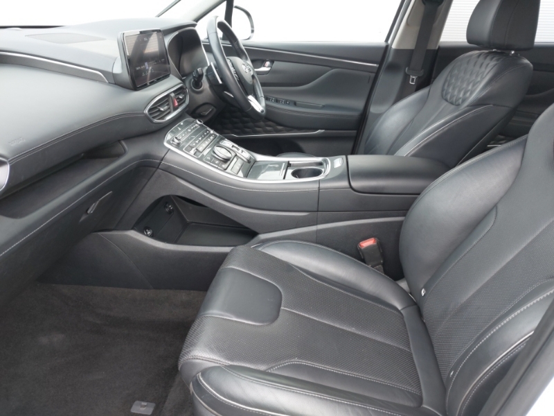 Hyundai Santa Fe 1.6 Tgdi Hybrid Premium White #5