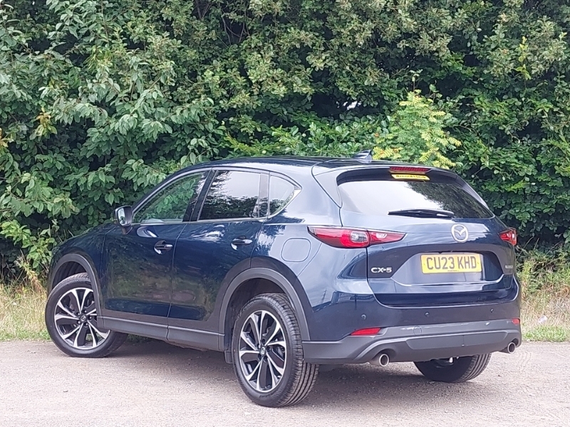 Mazda CX-5 2.0 E-skyactiv G Mhev Exclusive-line CU23KHD Blue #2