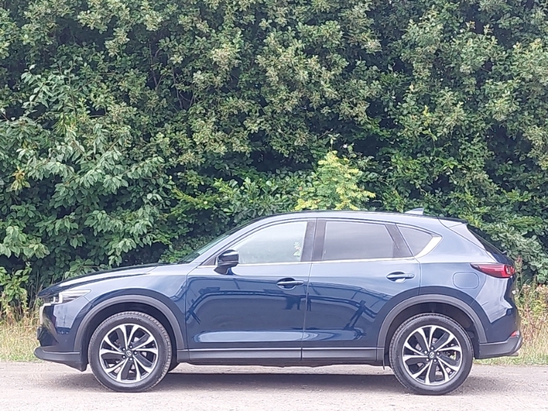 Mazda CX-5 2.0 E-skyactiv G Mhev Exclusive-line CU23KHD Blue #4