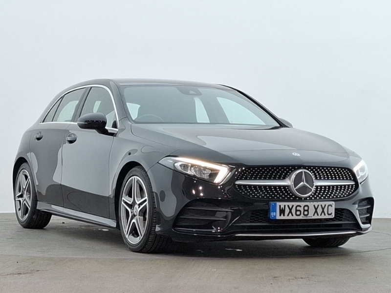 Mercedes-Benz A Class A180d Amg Line WX68XXC Black