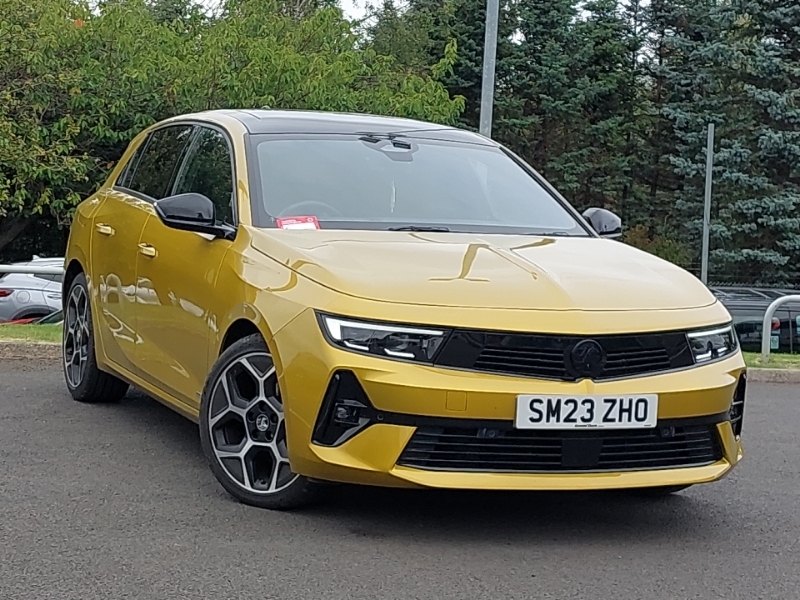 Vauxhall Astra 1.2 Turbo 130 Ultimate SM23ZHO Yellow