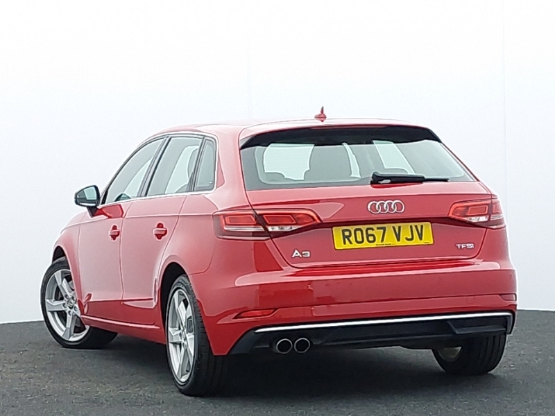 Audi A3 2.0 Tfsi Sport S Tronic RO67VJV Red #2