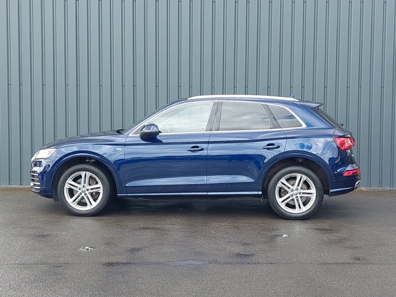 Audi Q5 40 Tdi Quattro S Line S Tronic PN70JZC Blue #4