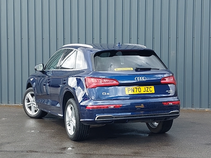 Audi Q5 40 Tdi Quattro S Line S Tronic PN70JZC Blue #2