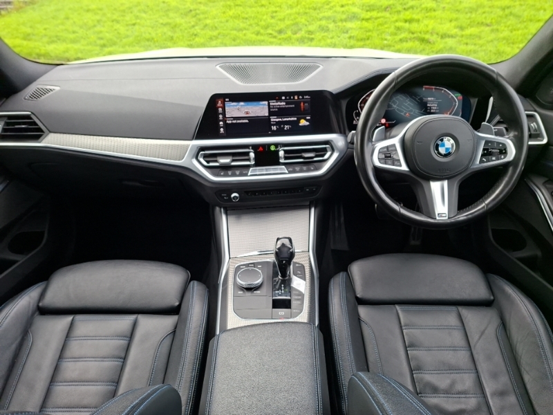 BMW 3 Series 320D M Sport Step SE19PFJ White #3