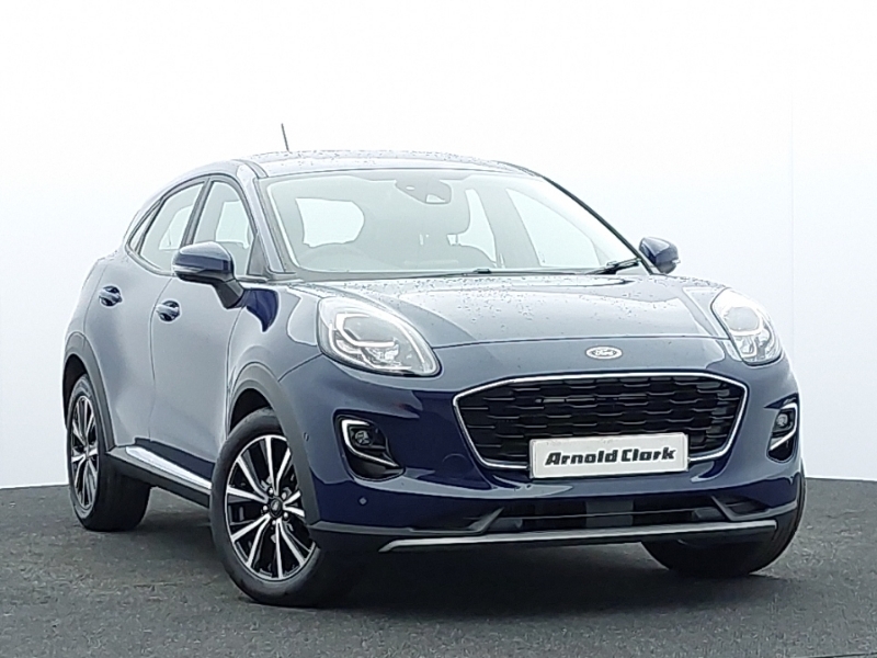 Ford Puma 1.0 Ecoboost Hybrid Mhev Titanium Blue
