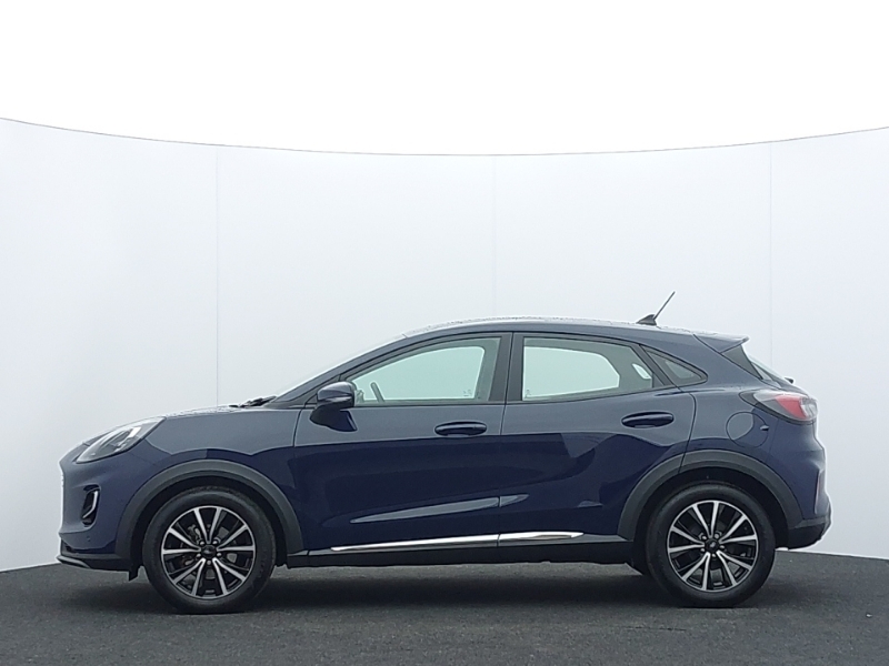 Ford Puma 1.0 Ecoboost Hybrid Mhev Titanium SN73LDA Blue #4