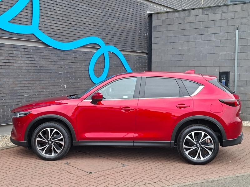 Mazda CX-5 2.0 E-skyactiv G Mhev Exclusive-line DX23KZM Red #4