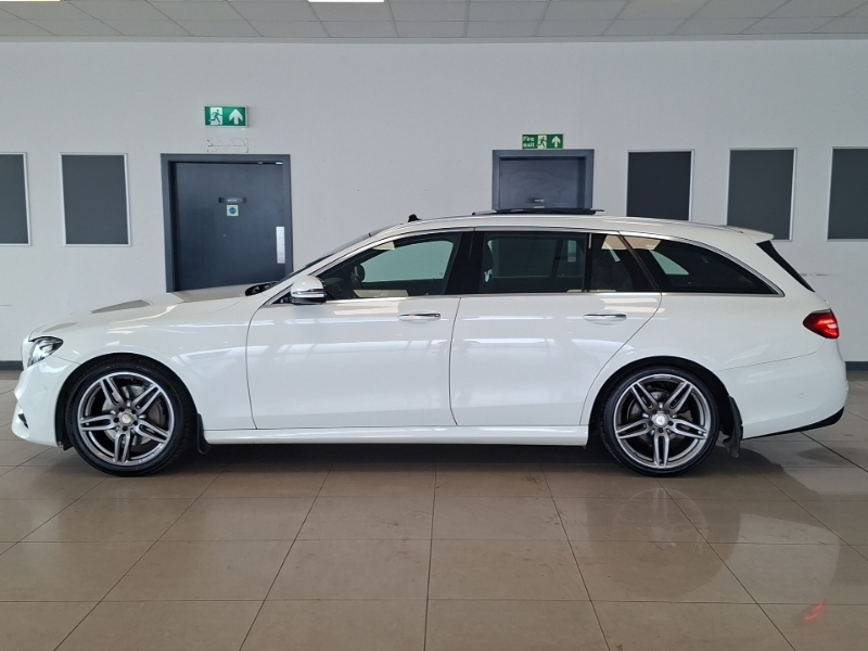 Mercedes-Benz E Class E220d Amg Line Premium 9G-tronic SV18OYE White #4
