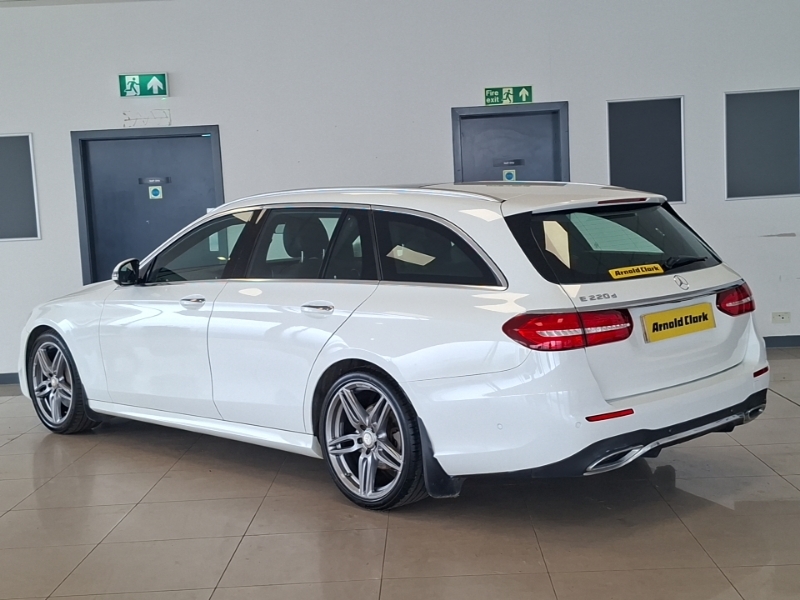 Mercedes-Benz E Class E220d Amg Line Premium 9G-tronic SV18OYE White #2