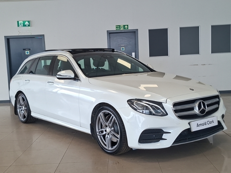 Mercedes-Benz E Class E220d Amg Line Premium 9G-tronic White
