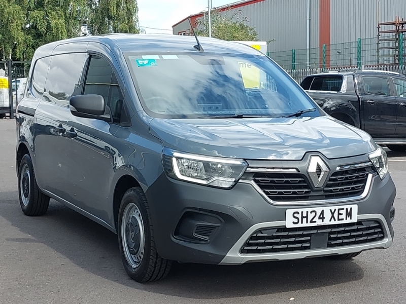 Renault Kangoo Ll21 Blue Dci 95 Advance Van Grey