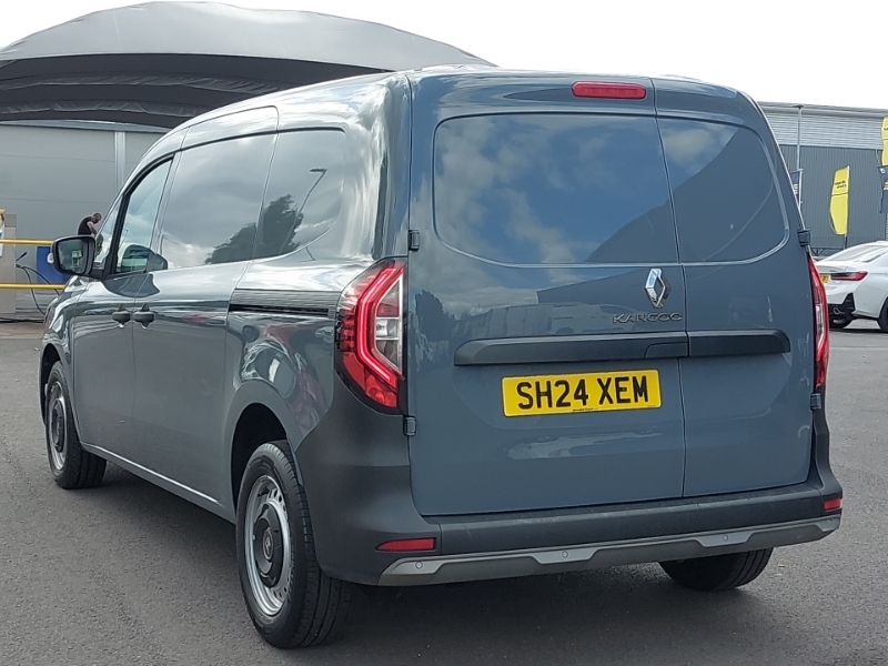 Renault Kangoo Ll21 Blue Dci 95 Advance Van SH24XEM Grey #2