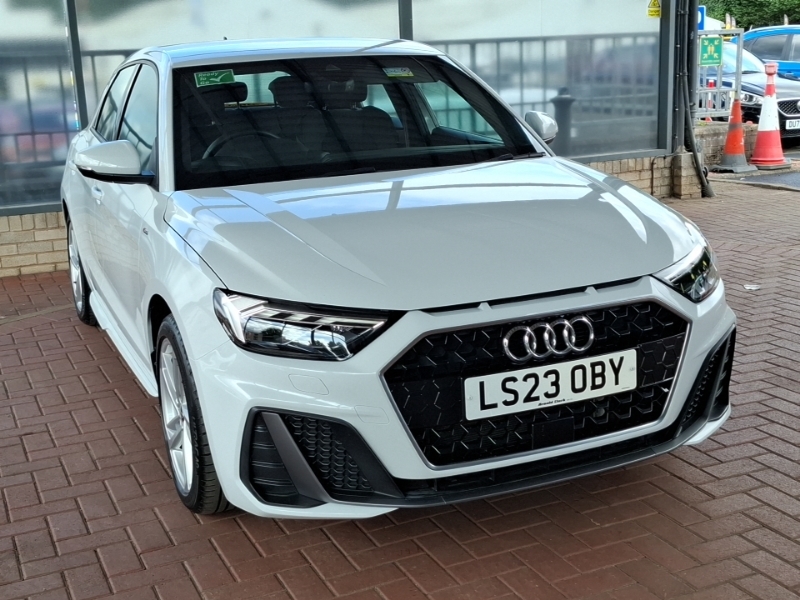 Audi A1 25 Tfsi S Line LS23OBY White