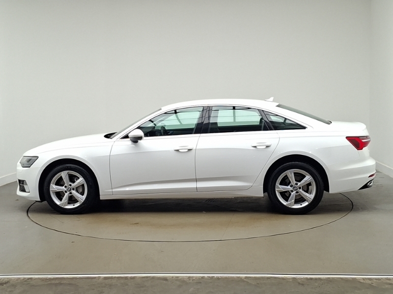 Audi A6 40 Tdi Sport S Tronic SE68NWZ White #4