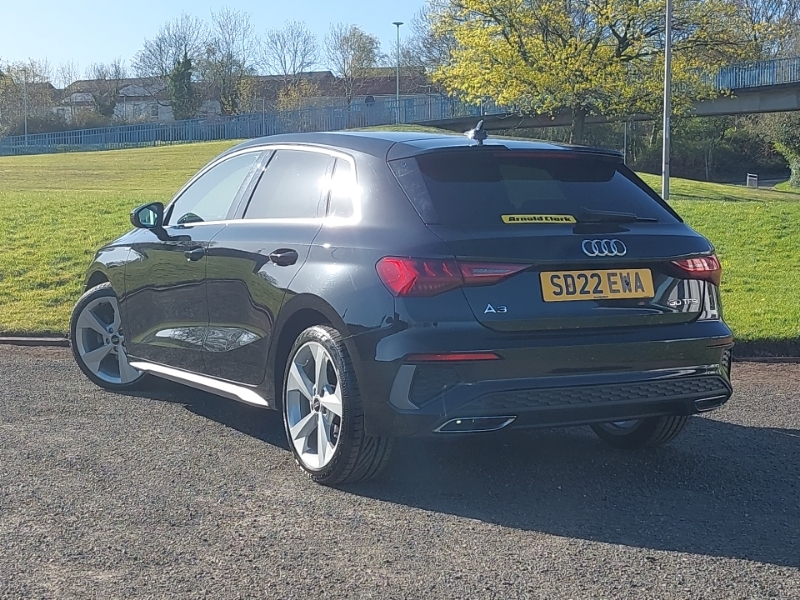 Audi A3 30 Tfsi S Line SD22EWA Black #2