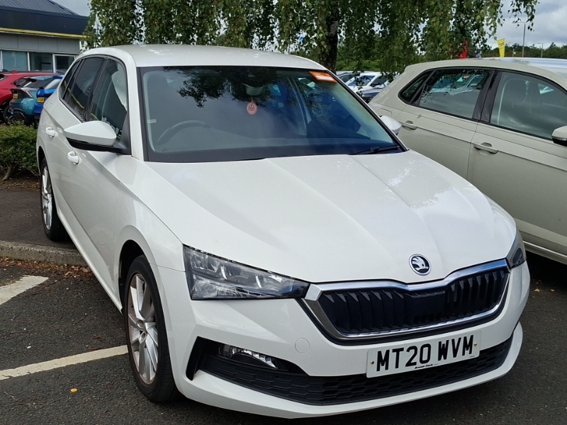 Skoda Scala 1.5 Tsi Se L White