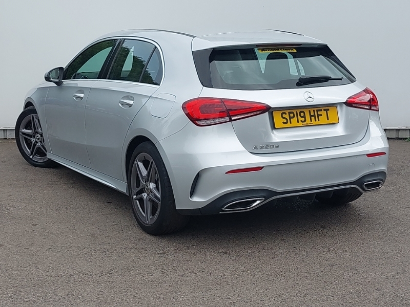 Mercedes-Benz A Class A220d Amg Line Silver #2