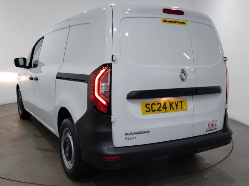 Renault Kangoo Ll21 Blue Dci 95 Start Van SC24KYT White #2