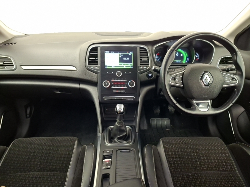 Renault Megane 1.5 Dci Dynamique Nav HV67JZJ White #3