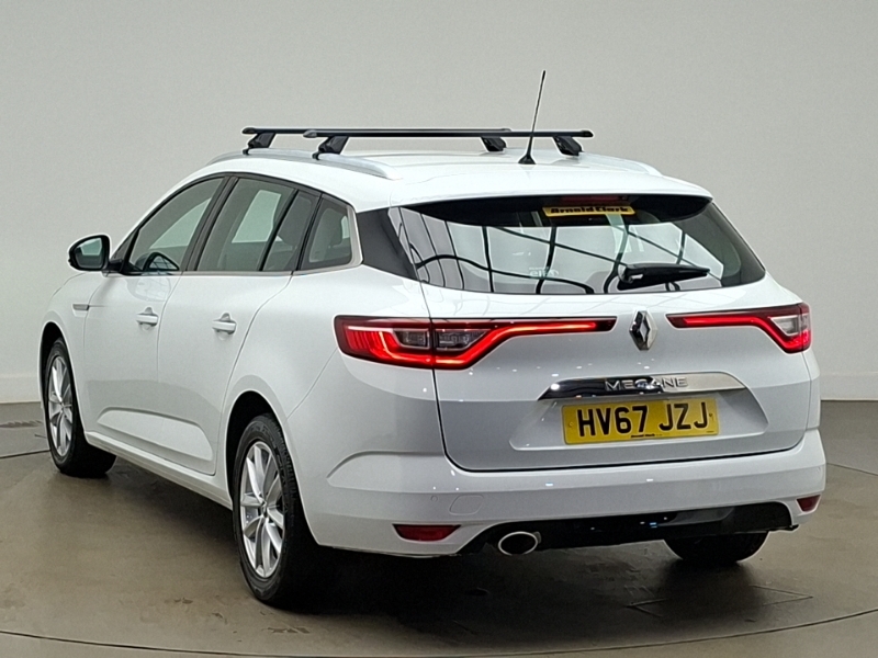 Renault Megane 1.5 Dci Dynamique Nav HV67JZJ White #2