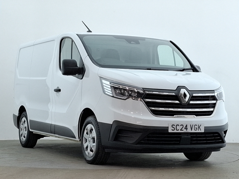 Renault Trafic Sl30 Blue Dci 130 Advance Safety Van White