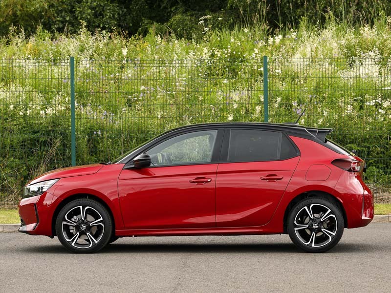 Vauxhall Corsa 1.2 Turbo Gs SA26VOJ Red #4