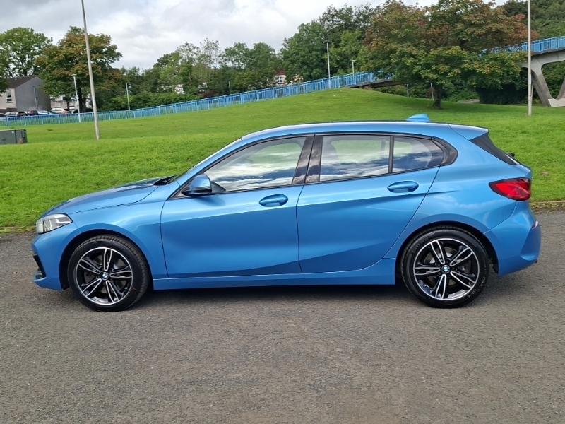 BMW 1 Series 120D Xdrive Sport Step Blue #4
