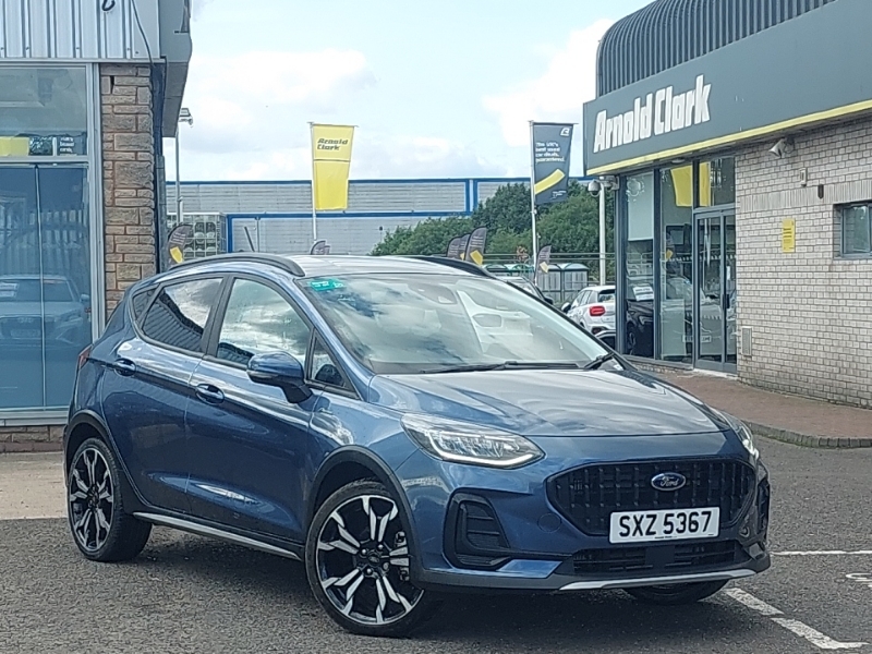 Ford Fiesta 1.0 Ecoboost Hbd Mhev 125 Active X Blue