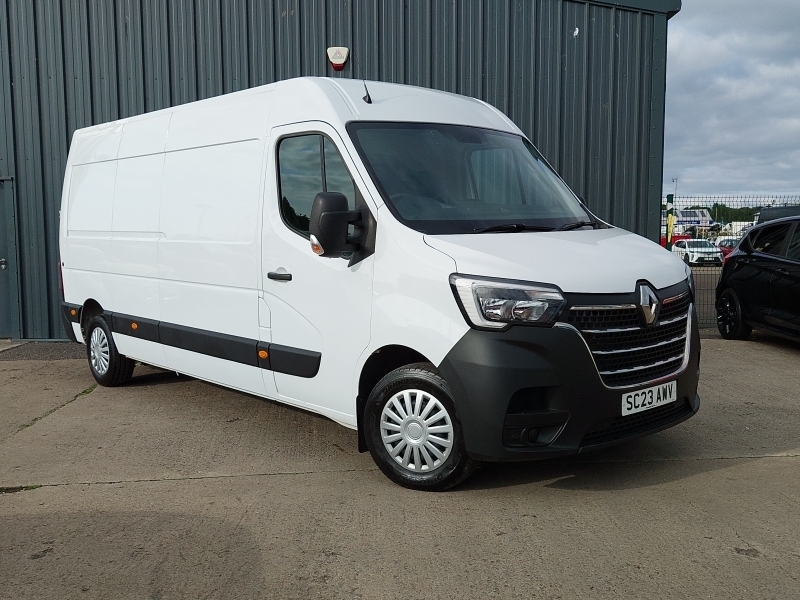 Renault Master Lm35 Blue Dci 135 Advance Medium Roof Van SC23AWV White #6