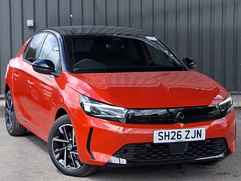 Vauxhall Corsa 1.2 Turbo Yes SH26ZJN Orange