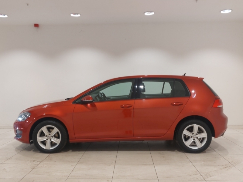Volkswagen Golf 1.6 Tdi 110 Match Edition Dsg Red #4