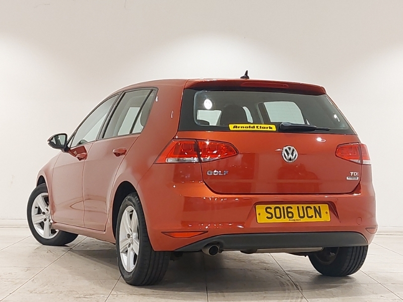 Volkswagen Golf 1.6 Tdi 110 Match Edition Dsg Red #2