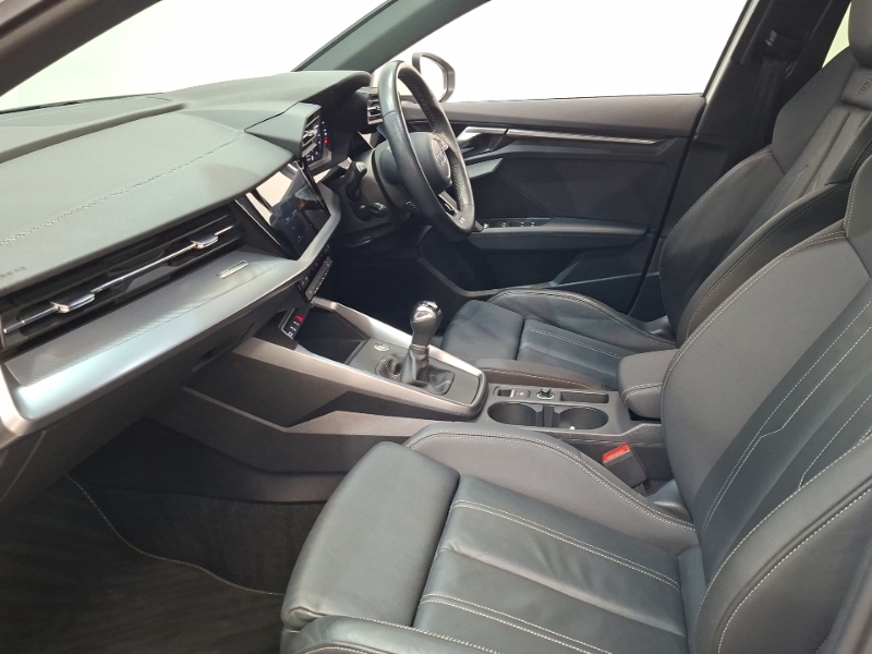 Audi A3 35 Tfsi S Line HG23WZK White #5
