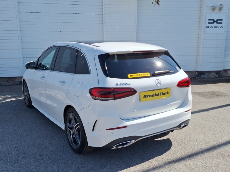 Mercedes-Benz B Class B200d Amg Line Premium Plus KY19KEH White #2